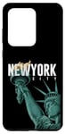 Coque pour Galaxy S20 Ultra Enjoy Cool New York City Statue Of Liberty Skyline Graphic