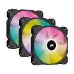 RGB Fans, 120mm, Triple Kit - SP120, PWM, with Lighting Node, Low Noise