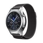 Samsung Gear S3 Frontier / urlänk smartklocka rostfri stål klocka meshlänk - Svart