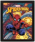 Pan Vision Marvel 3D-poster (Spiderman)