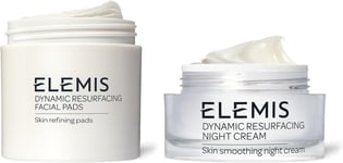 ELEMIS Dynamic Resurfacing Night Cream with Dyanmic Resurfacing Facial Pads