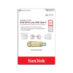SanDisk 128GB 256GB 512GB Ultra Dual Drive Luxe USB Type-C OTG 3.2 Gen 1 400MB/s