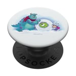 PIXAR Monsters Inc. Mike, Sully & Boo Holiday Snowball PopSockets Swappable PopGrip