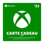 E-carte Cadeau Microsoft Xbox D'une Valeur De 25 Euros