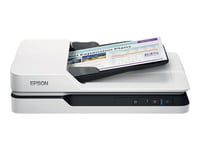 Epson WorkForce DS-1630 - Scanner de documents - Recto-verso - A4 - 1200 dpi x 1200 dpi - jusqu'à 25 ppm (mono) / jusqu'à 25 ppm (couleur) - Chargeur automatique de documents (50 feuilles) -...