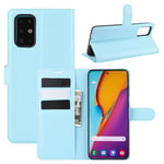 samsung Samsung S20 Plus PU Wallet Case Light Blue