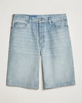 HUGO Skate Denim Shorts Light Blue