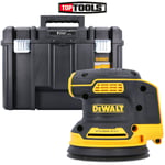 DeWalt DCW210 18v XR Cordless Brushless Random Orbital Disc Sander + TSTAK Case