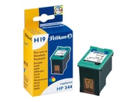 Pelikan H19 - 14 Ml - Färg (Cyan, Magenta, Gul) - Kompatibel - Bläckpatron (Alternativ För: Hp 344) - För Hp Photosmart 25Xx, 26Xx, 27Xx, 42X, 84Xx, 87Xx, D5155, D5156, D5168  Psc 16Xx, 23Xx