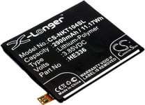 Kompatibelt med Nokia 5 Premium Edition Dual SIM Global TD-LTE 3,85V 2900mAh