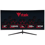 iTek Ecran incurvé 30" (21:9) GGC UltraWide HD (Noir) 200Hz