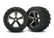 Traxxas Tyres And Wheels Assembled 1/16 E-Revo TRX7174A