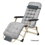 Reclining Patio Chairs Zero Gravity Recliner Padded Patio Lounger Chair, Portable Foldable Deck Chair, with Adjustable Headrest, for Office, Beach, Swimming Pool, Garden