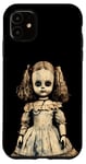 iPhone 11 Vintage Creepy Horror Doll Supernatural Goth Haunted Doll Case
