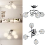 Taklampa med lampskärmar i tråd för 4 G9 LED-lampor - Taklampa - Taklampor - Home & Living
