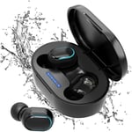 Trådlösa Bluetooth-hörlurar, trådlösa in-ear-hörlurar Inbyggd HD-mikrofon, brusreducering, IPX7 vattentäta Blu-hörlurar[m1880]