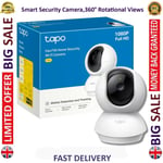 Smart Security Camera, Indoor CCTV, 360° Rotational Views, TP-Link Tapo Pan/Tilt