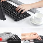 Memory Foam Ergonomics Keyboard Wrist Rest Support Pad Cushion F Black