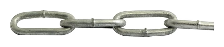 Habo Kätting vfz, lång länk 6 mm