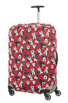 Samsonite Global Travel Accessories Disney Lycra Luggage Cover L, Red (Mickey/Minnie Red)