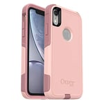 OtterBox COMMUTER SERIES Case for iPhone Xr - Retail Packaging - BALLET WAY (PINK SALT/BLUSH)