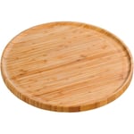 Pizzatallrik 32cm Bambus Trätallrikar Träservis
