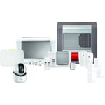 Diagral - Pack alarme maison connectée DIAG18CSF avec caméra intérieure - Compatible Animaux