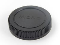 vhbw couvercle d'objectif noir baionnette Micro 4/3 pour Olympus PEN E-P2, E-P3, E-PL1, E-PL2, E-PL3, E-PL5, E-PM1, E-PM2