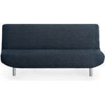 ECOMMERC3 Housse de canapé lit 3 Places clic-clac bi-élastique - Housse de canapé Bleue protectrice Super élastique pour canapés clic-clac, Livre et futon