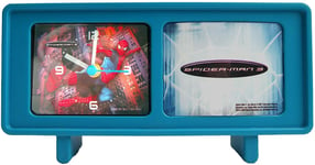Spiderman Small Battery Operated Alarm Clock with Photo Space