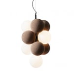 Takabsorbent Holly - Med belysning, Färg Terracotta, Utförande Vertikal