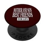 Mother And Son Best Friends For Life PopSockets Swappable PopGrip