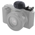 SmallRig Cold Shoe Adapter with Furry Windscreen for Sony ZV series cameras - 3526