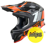 Just 1 Helmets Just1 Jdh Assault Black-Red + MIPS S Casque de Downhill/VTT/Enduro Unisexe – Adulte, Noir/Rouge, S