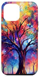 iPhone 13 Pro Max Colorful Tree & Forest, Beautiful Fantasy Nature & Life Case