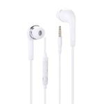 Hörlurar för Xiaomi 13 Ultra Högkvalitativ ljud i ultramjuk silikon volymkontroll och mikrofon - VIT