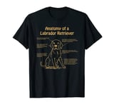 Anatomy of a Labrador Retriever Lab Owner T-Shirt T-Shirt