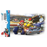 Thedecofactory - nintendo mario kart - Stickers repositionnables Mario Kart 8, Nintendo - Multicolore
