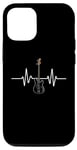 Coque pour iPhone 12/12 Pro Battement de cœur de Fretless Bass