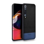 MOFI Case for Xiaomi Mi 10 Pro 5G (2020), XiaoMi 10 Pro Phone Case Shockproof [ Soft Silicone Bumper ] [ Hard Back ] [ Full Body Protection ] Case for Xiaomi Mi10 Pro 5G (2020) 6.67" - Black Blue
