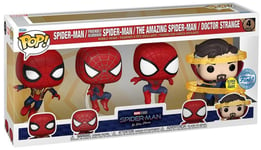 Figurine Funko Pop - Spider-Man: No Way Home - 3 Spider-Man / Docteur Strange - Pack (69147)