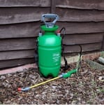 5L Kingfisher Pressure Pump Sprayer Gun Shed Decking & Fence Garden Wood Paint