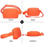 Väska Crossbody i nylon, orange