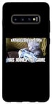 Coque pour Galaxy S10+ Funny Trad Gaming Cat Has Joined Video Game Cute Kitty Meme