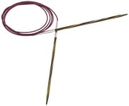 KnitPro KP20371 120 cm x 3 mm Symfonie Fixed Circular Needles, Multi-Color