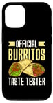 iPhone 12/12 Pro Official Burritos Taste Tester Funny Mexican Food Case
