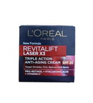 LOreal Paris Revitalift Laser x3 Triple Action Anti Aging Firming Cream SPF 25 