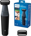 Philips 3000 Series Waterproof Body Trimmer, 1 Clip-On Clog, 3 mm, 50 Minutes Battery Life for 8 Hours Charging (Model BG3010/15)