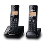 Panasonic KX-TG2722NZB DECT Twin Handset Cordless Phone (KX-TG2722)