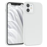 For Apple iPhone 12 Mini Silicone Case Phone Case Protection Back Cover White